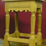 17th Century style oak joint stool