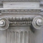new repairs to 18 century capitals